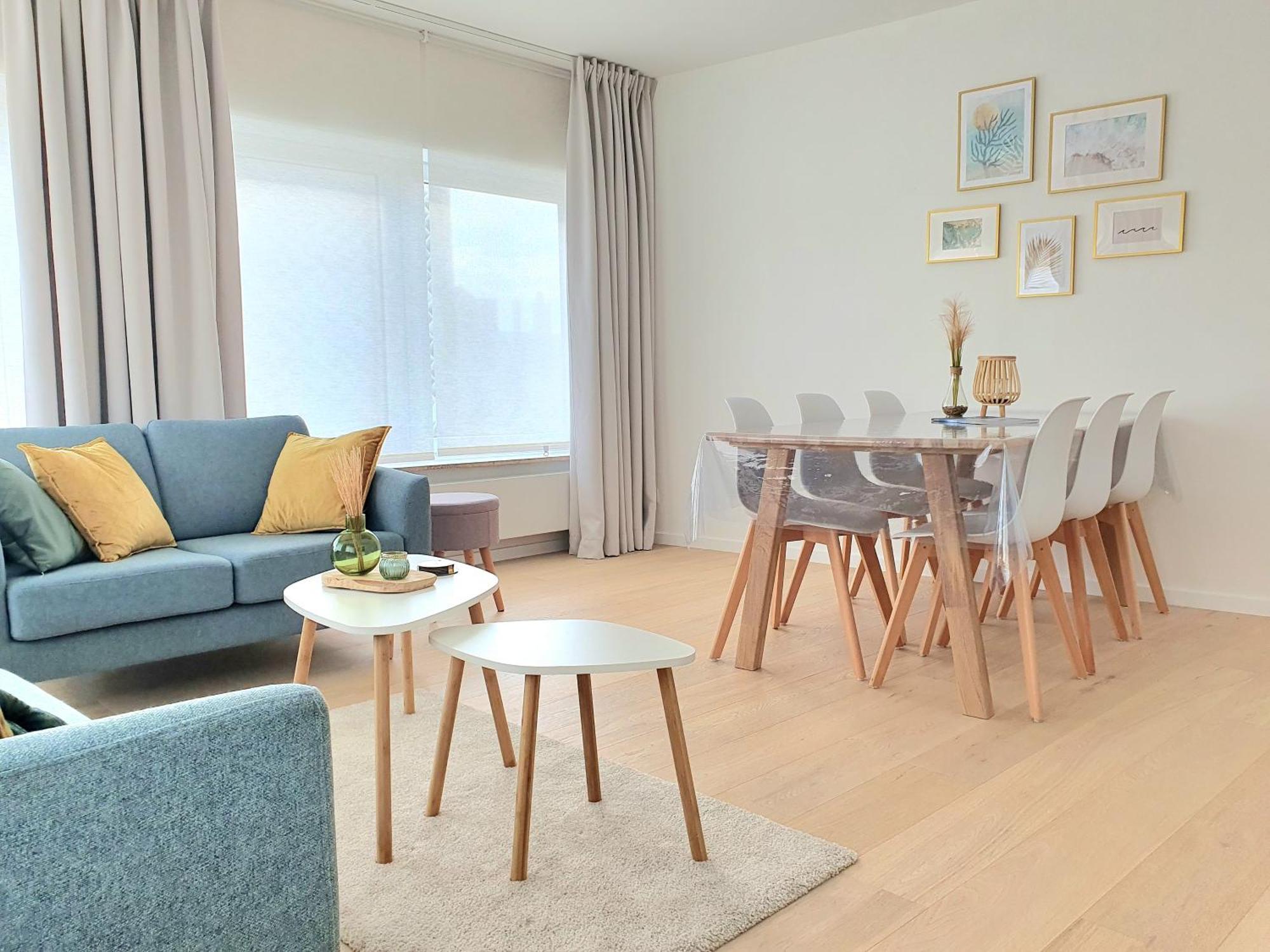 Skaai Five - Newly Renovated 2 Bedrooms Apartment Остенде Экстерьер фото
